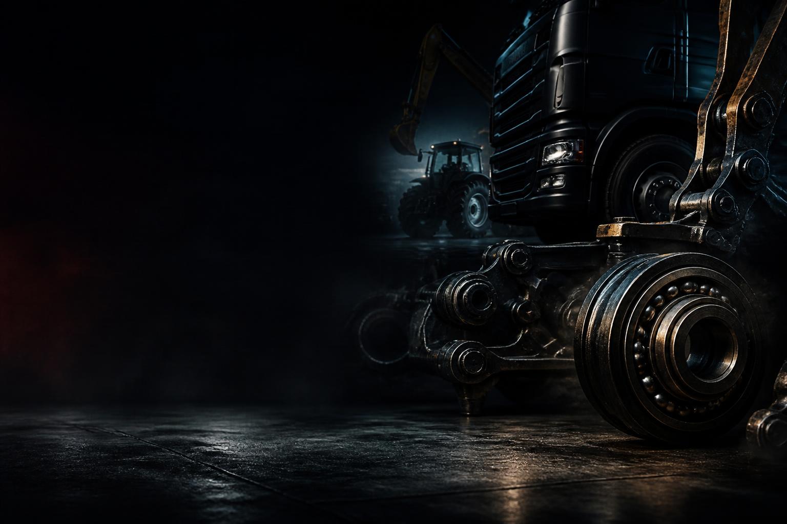 Heavy transport, agricultural and industrial machinery in a precision engineering environment