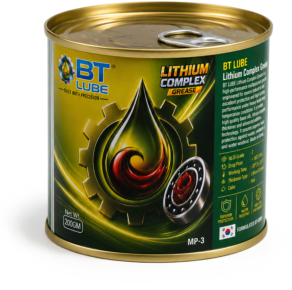 BT Lube Lithium Complex Grease MP-3 Red 200 GM can